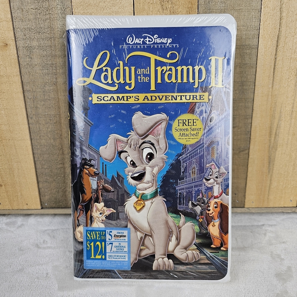LADY and the TRAMP II Scamp's Adventure VHS New and Unopened